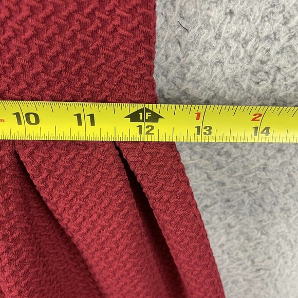 Ganni Red Midi Dress - Picture 8 of 12